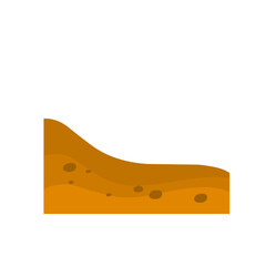 illustration of soil layers