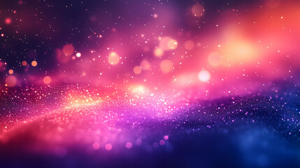 Celestial Night Sky with Sparkling Stars