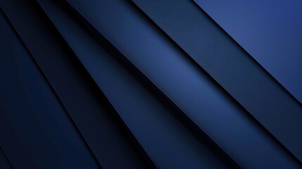 Obraz premium Minimalist Blue background with parallel lines for design, banner template. Featuring white space in the center of the page for text. Ideal for geometric abstract wallpapers with an elegant touch.