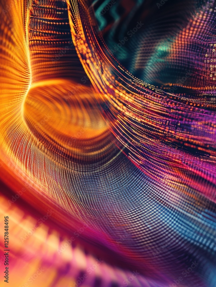 Poster abstract technology background. digital computer code. data transfer concepts in internet. graphic c