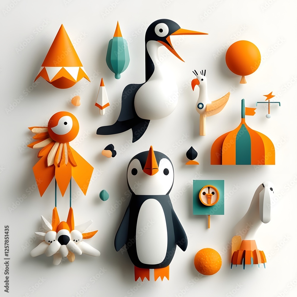 Poster this vibrant and whimsical collection of handmade carnival inspired stationery features a delightful