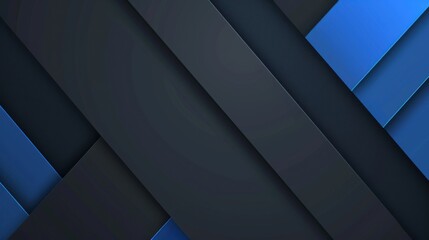 Fototapeta premium Stylish Blue background with minimalistic patterns for design, featuring white space in the center for text. Ideal for chic banners and abstract wallpapers.