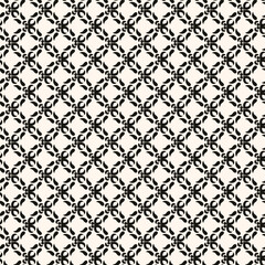 Naklejka premium Abstract simple floral gothic style seamless pattern. Elegant minimal monochrome stylish background. Perfect for textile, wallpaper and fabrics.