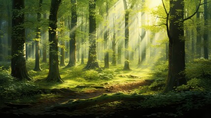 Fototapeta premium leaves calming texture