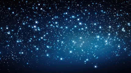 Fototapeta premium shimmering blue background with stars