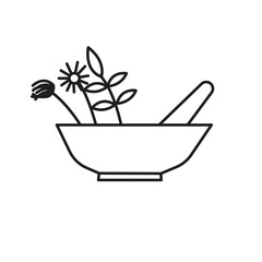 Healing medicinal plants used in natural remedies