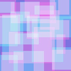 カラフルな幾何学模様の背景イラスト