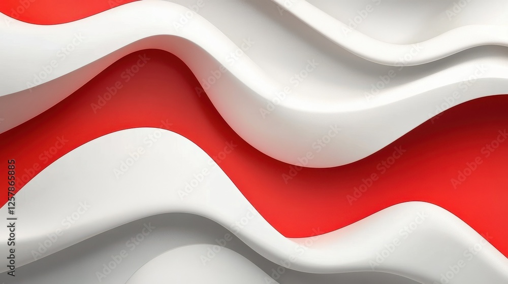 Poster minimal geometric background with dynamic shapes composition. presentation template abstract backgro