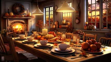 meal thanksgiving kitchen