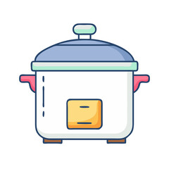 slow cooker icon, slow cooker vector illustration-simple illustration of slow cooker, perfect for slow cooker logos and icons