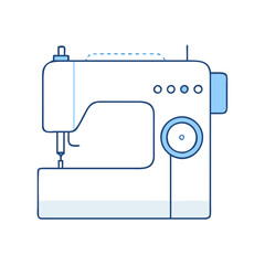 sewing machine icon, sewing machine vector illustration-simple illustration of sewing machine, perfect for sewing machine logos and icons