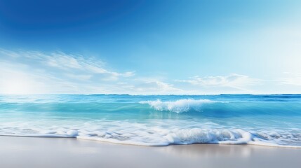 Fototapeta premium ocean valentines background blue