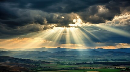 photograph clouds sky light burst
