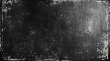 Grunge Black Texture with Scratches and Marks
