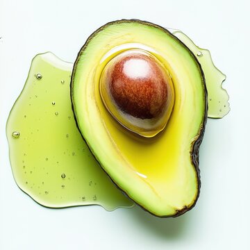 avocado oil nature ingredient concept