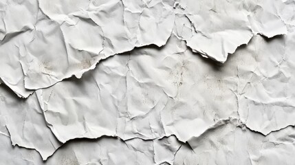 Obraz premium Torn, Crumpled and Dirty Paper Background