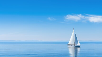 Obraz premium azure blue white stripes