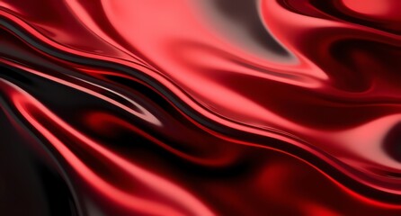 Obraz premium red satin background