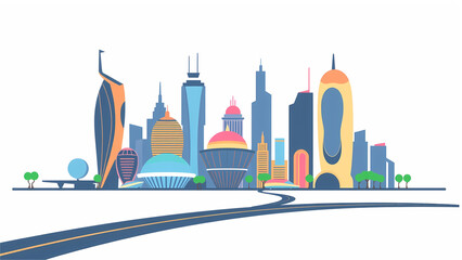 panorama of the city