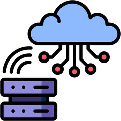 Cloud Network Icon