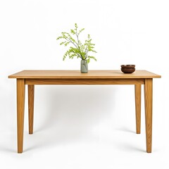 Room bad table design image on white background
