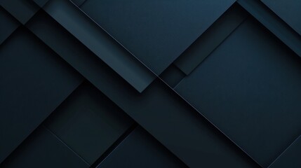 Fototapeta premium Modern Blue background with clean lines, perfect for design and banner templates. Featuring sleek geometric wallpaper with simple shapes and a central white space for text.