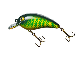 Fishing Lure isolated against a white background