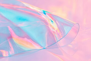 Multi colored background with holographic texture effect