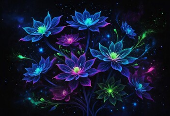abstract flower background