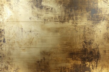 Obraz premium Grunge style gold background with faded black textures