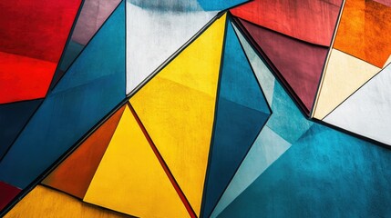 Fototapeta premium Colorful Building Close Up,