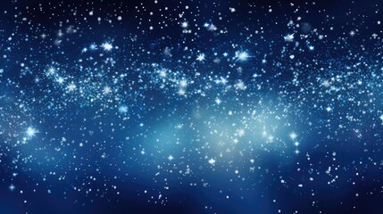 Fototapeta premium mesmerizing blue background with white stars