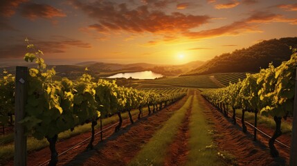 Fototapeta premium serene wine mark