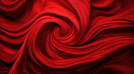Obraz premium fabric red swirls