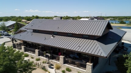 commercial standing seam metal roofing