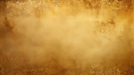 vintage fancy gold background