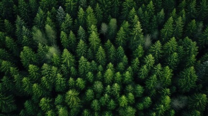 landscape aerial view trees