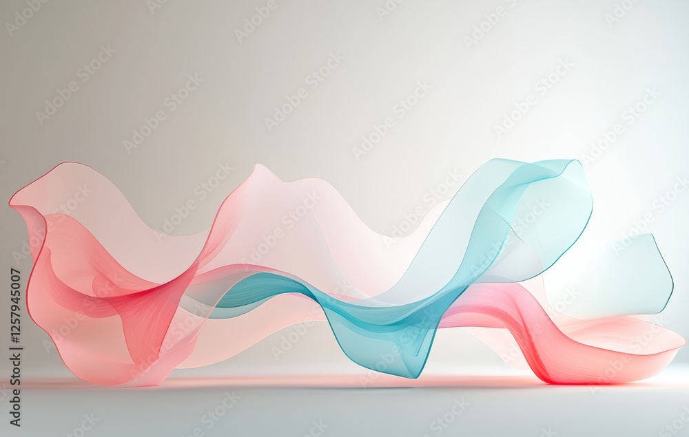 Poster metallic abstract wavy liquid background layout design showcasing tech innovation with an abstract p