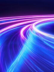 Fototapeta premium Close-up of Blue and Purple Lights