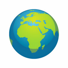 Fototapeta premium Globe Showing Americas