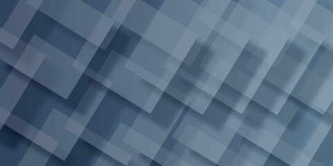 Abstract modern blue pattern geometric luxury gradient line background random square shape design. 3d shadow effects, modern design template background. layered geometric triangle shapes.
