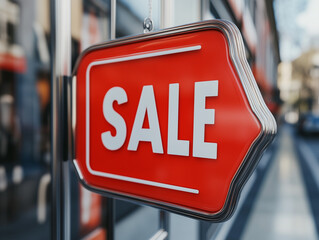 marketing offers, banner for advertising, inscription SALE