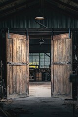 Open Barn Doors
