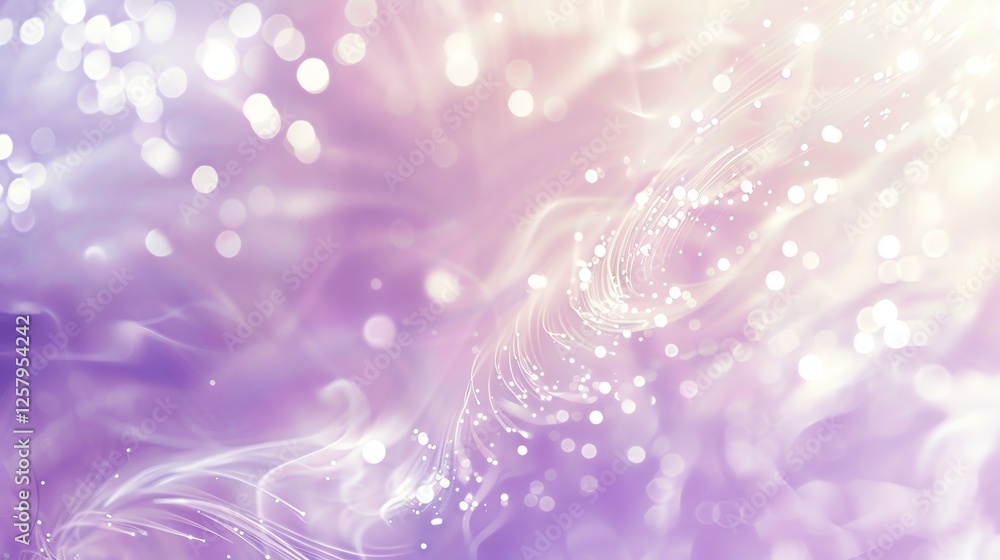 Poster a soft, sparkly abstract background with a purple and pink color scheme.