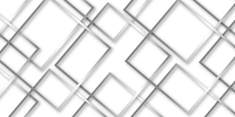 Abstract seamless random geometric white, black square lines pattern on a transparent background design. abstract background with luxury geometric random chaotic lines. squares and triangle line.