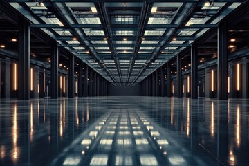 Empty Industrial Building