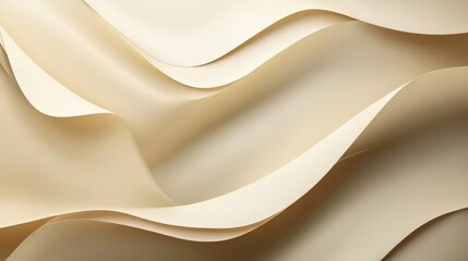 Obraz premium Abstract Beige Curving Fabric Art Background