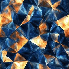 Elegant Seamless Diamonds Background with Geometric Pattern, Shiny Texture, and Luxury Design