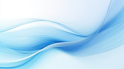 minimalist abstract blue swirl