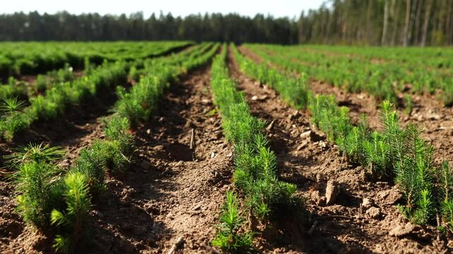Seedling Of A Spruce